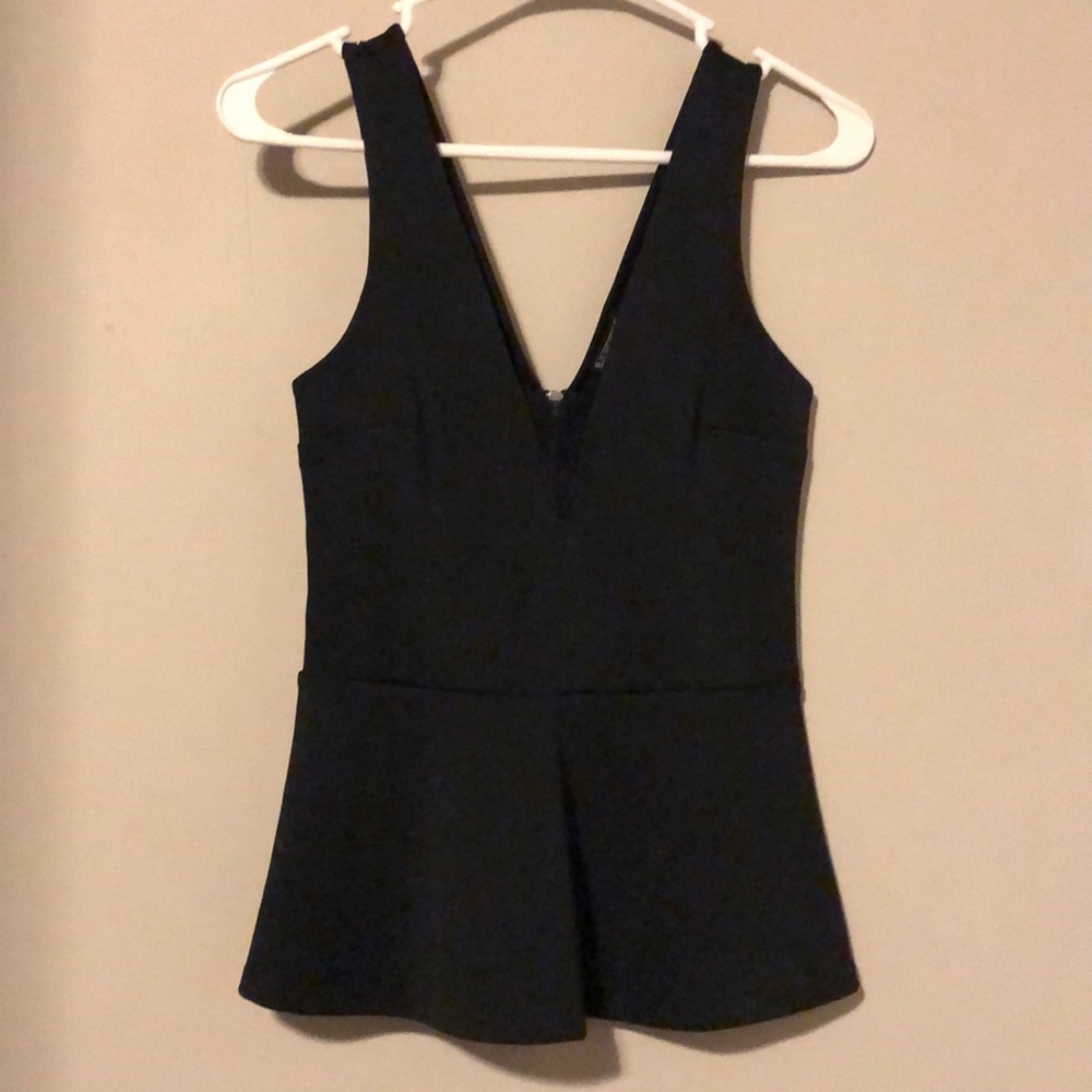 Peplum tank